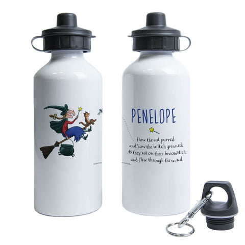 Room on the Broom Personalised Water Bottle
