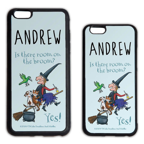 Light Blue Room on the Broom Personalised Phone Case