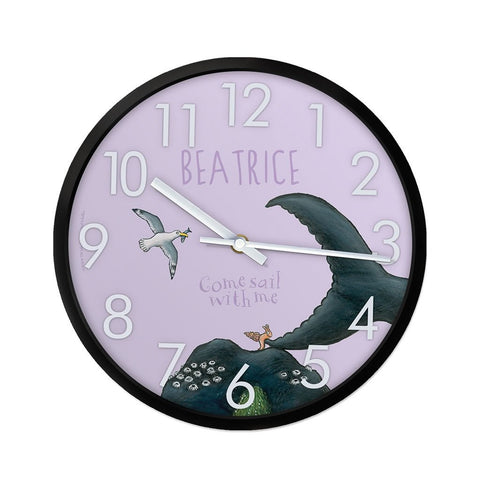 Come sail with me Personalised Clock