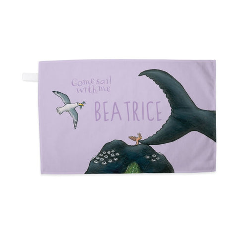 Come sail with me Personalised Tea Towel