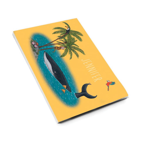 Palm Trees Personalised A5 Notepad