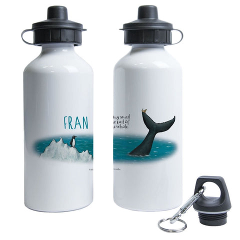 The tiny snail Personalised Water Bottle