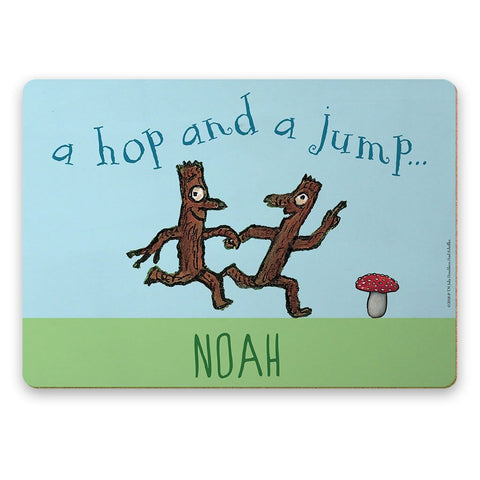 Stick Man Personalised Placemat