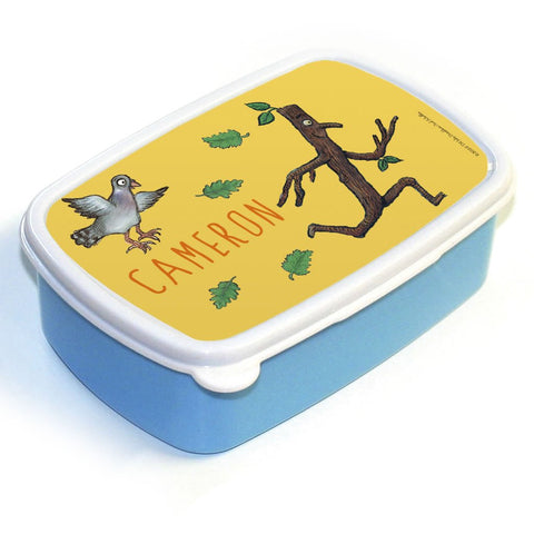 Yellow Stick Man Personalised Lunch Box