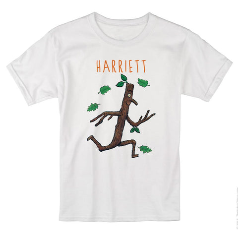 Stick Man Running Personalised T-shirt