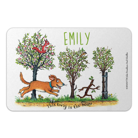 Personalised Stick Man Chase Personalised Door Plaque