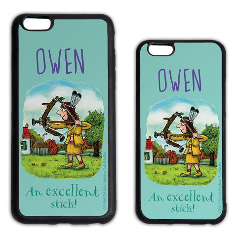 Stick Man Bow and Arrow Personalised Phone Case