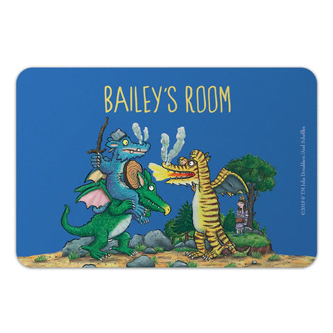 Blue Zog Personalised Door Plaque