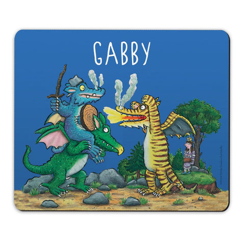 Zog and Friends Zog Personalised Mouse Mat