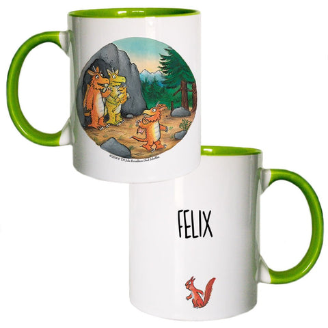 Family Zog Personalised Coloured Insert Mug