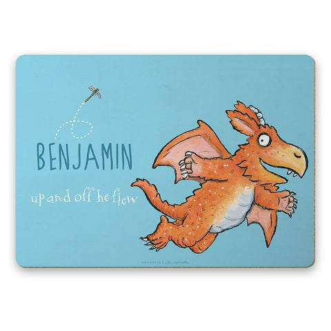 Zog and Friends Zog Personalised Placemat