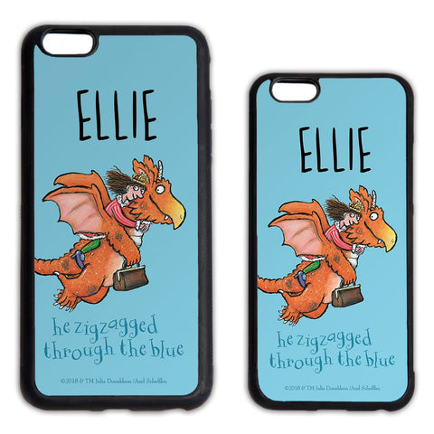 "He Zigzagged through the blue" Zog Personalised Phone Case