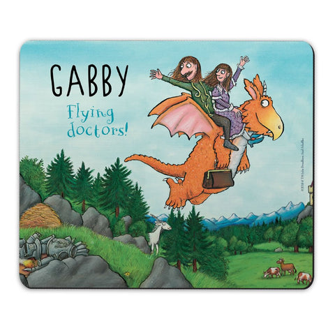 Flying Doctors! Zog Personalised Mouse Mat