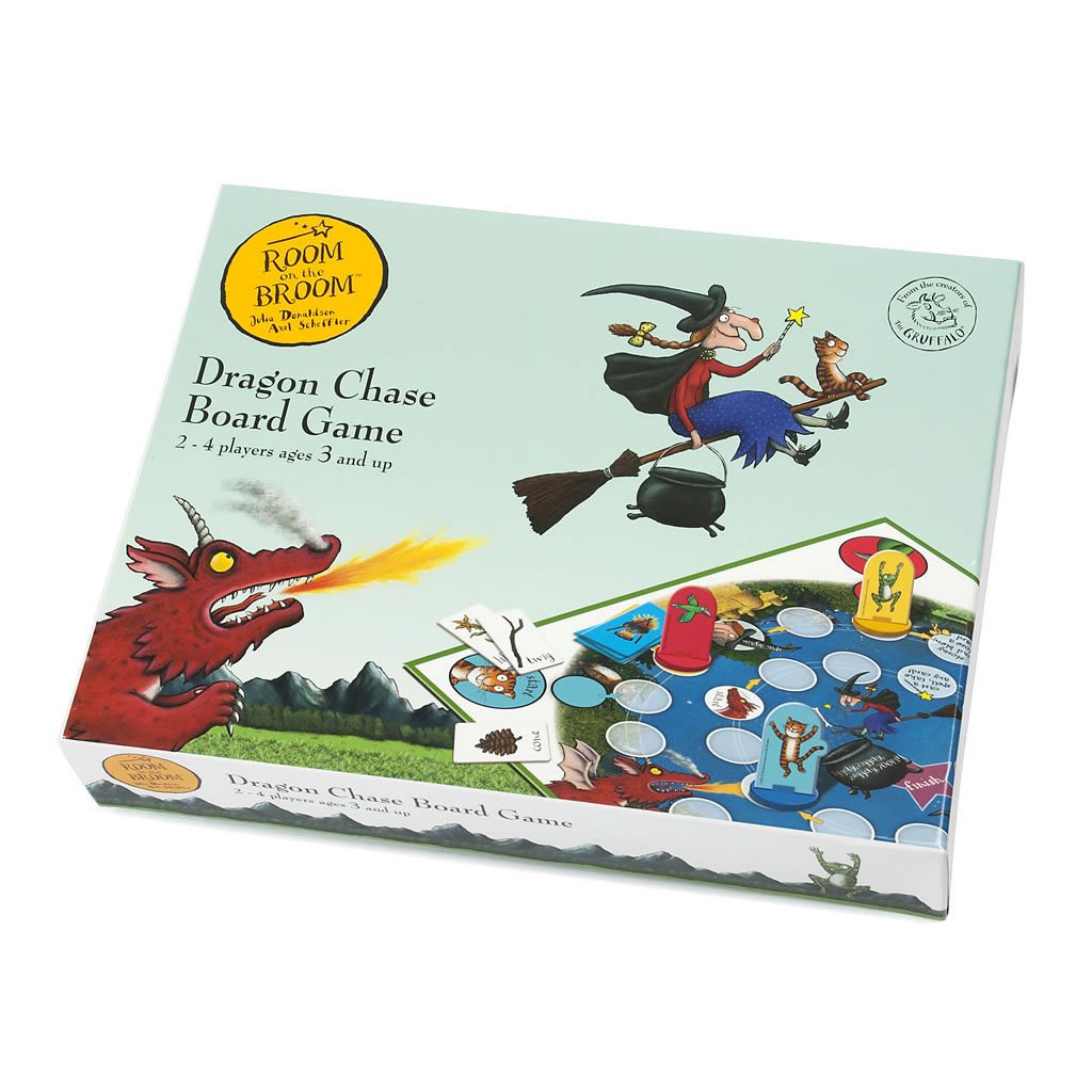 Room on The Broom Dragon Chase Board Game