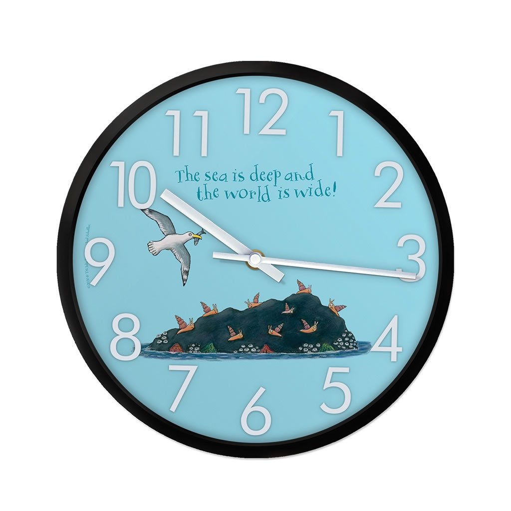 The sea is deep and the world is wide! Clock