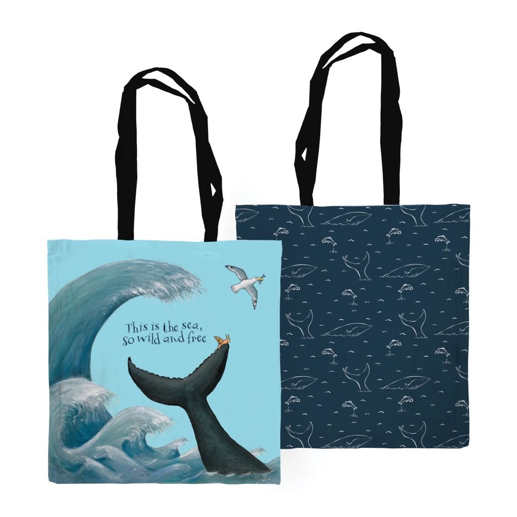 This is the sea Edge to Edge Tote Bag