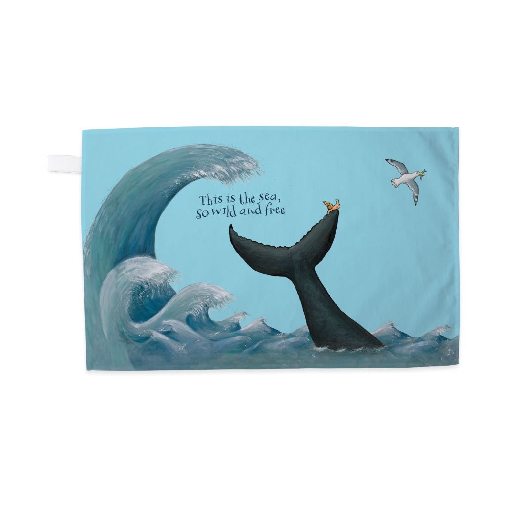 This is the sea Tea Towel