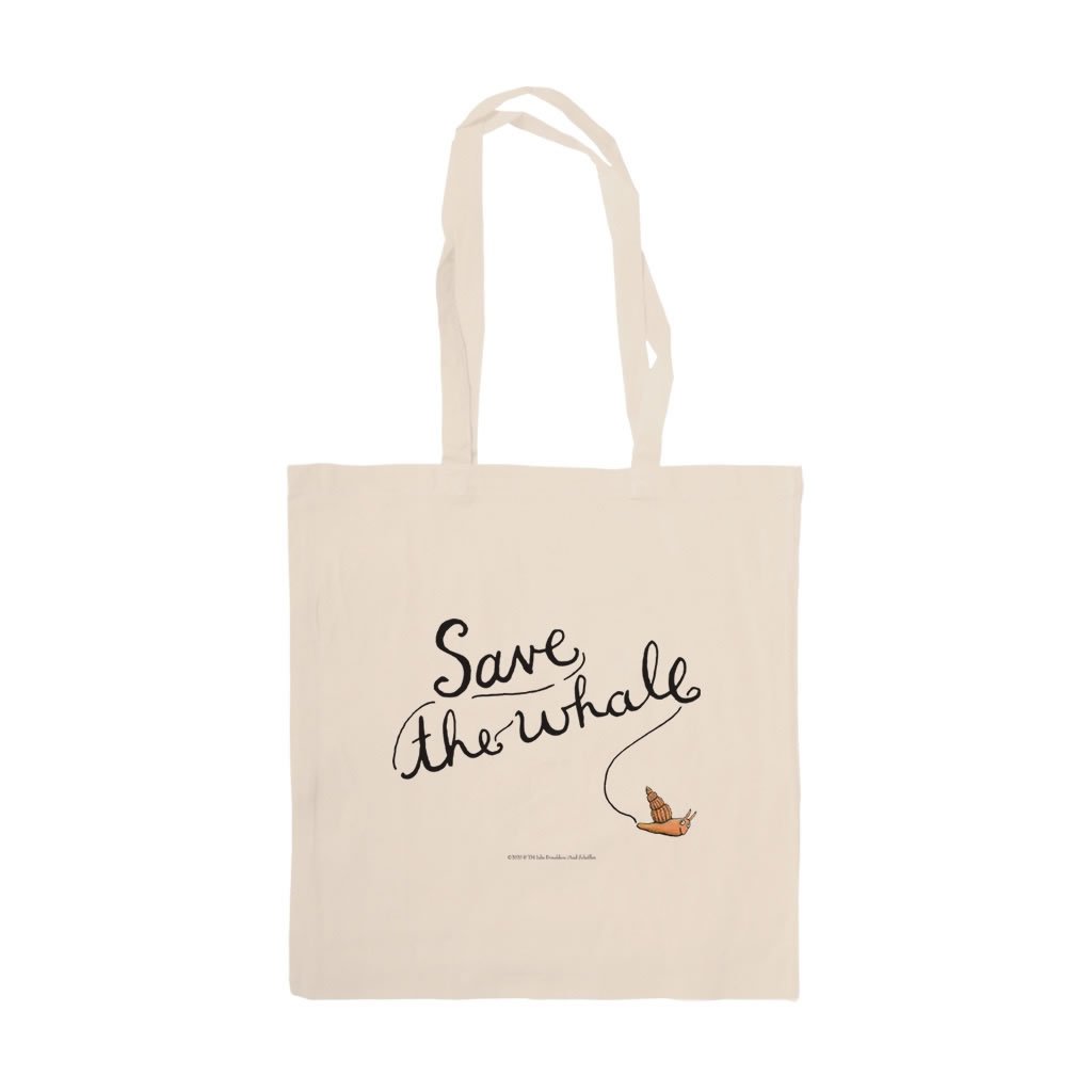 Save the whale! Tote Bag