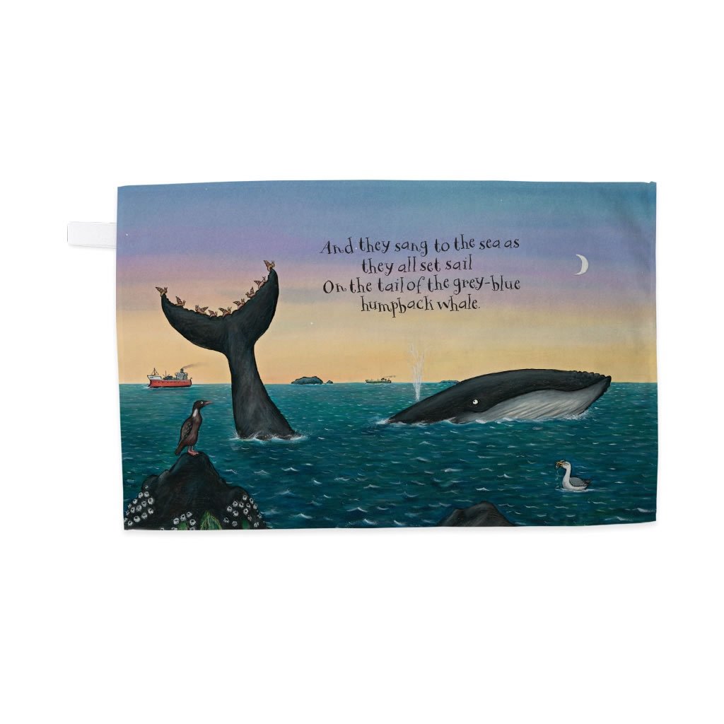 They all set sail Tea Towel